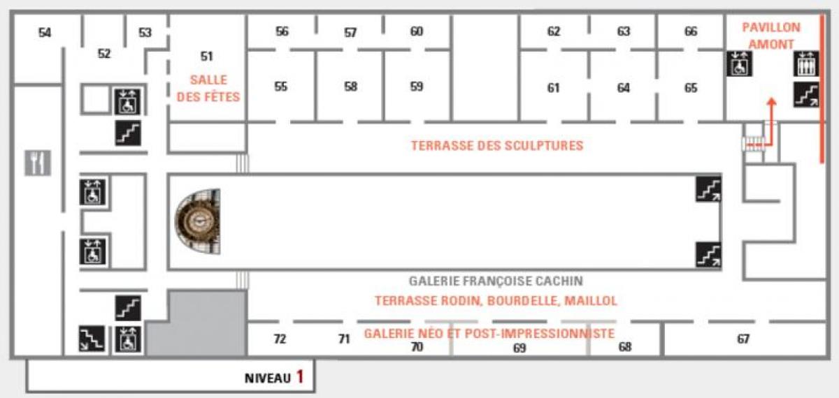 המפה של מוזיאון ד ' אורסיי רמה 2