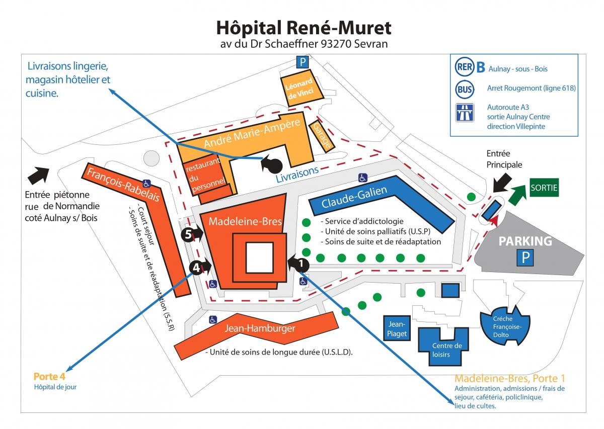 מפה של רנה-Muret ח