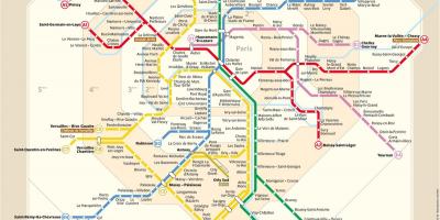 מפה של RER