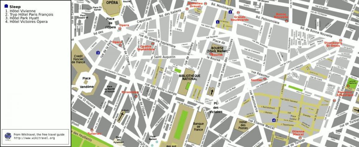 המפה של ה-2 של פריז