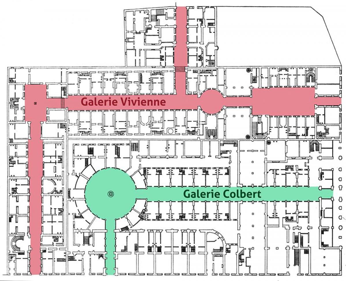 מפה של Galerie וויויאן