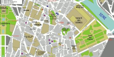 המפה של ה-5 של פריז