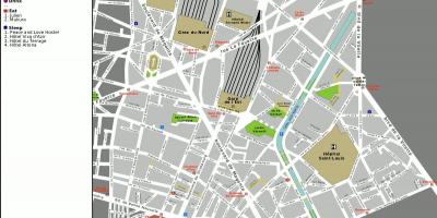 המפה של ה-10 של פריז