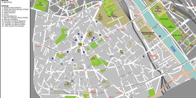 המפה של ה-13 של פריז