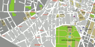 המפה של ה-6 של פריז