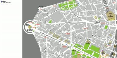 המפה של ה-8 של פריז