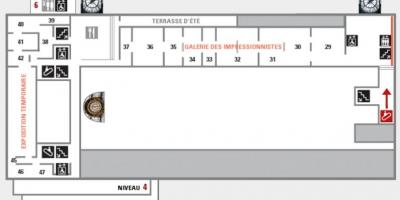 המפה של מוזיאון ד ' אורסיי רמה 5